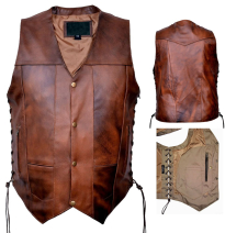 Hunting / Shooting Leather Vest